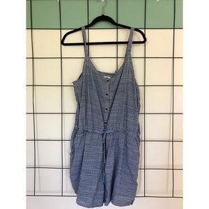 <OLD NAVY> ROMPER WITH POCKETS! CHECKERED PATTERN